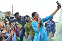 Happy Wedding Movie Team At Sri Chaitanya College